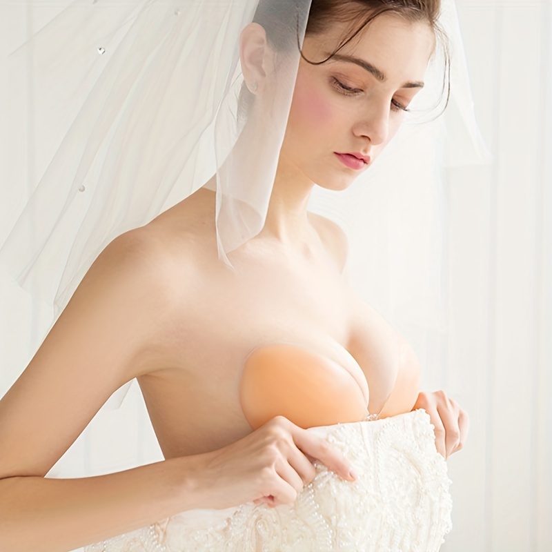 Female Silicone Breast Patch S - Plunge Bra Push Up review and price