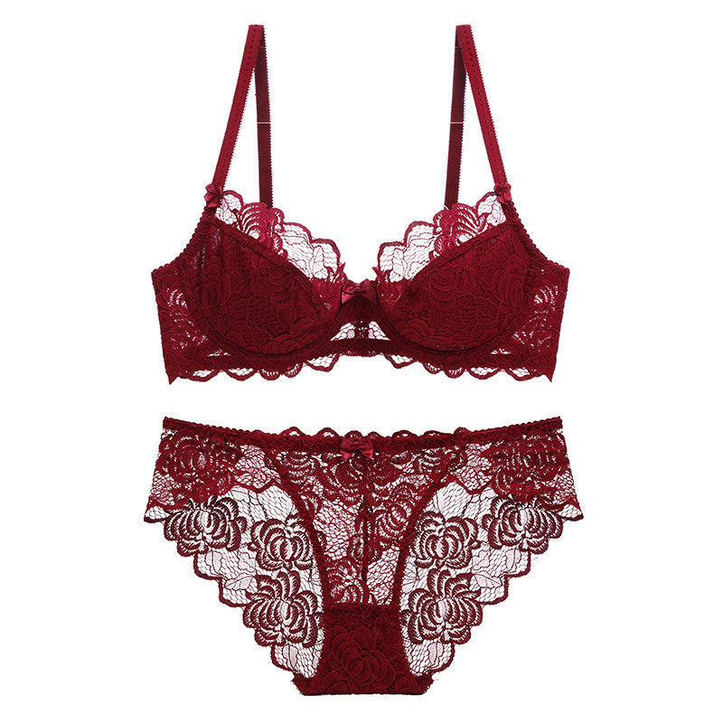 Sexy Lace Lingerie Set for Wom - Cotton Bra Everyday review and price