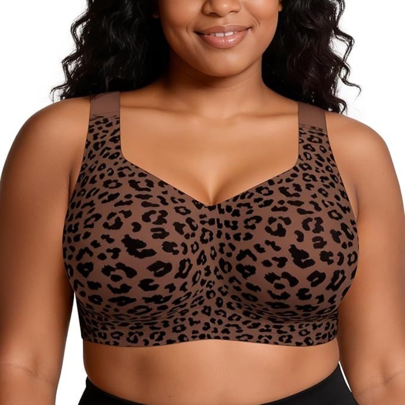 Leopard Jelly Bras No Underwir - Full Coverage Bra review and price
