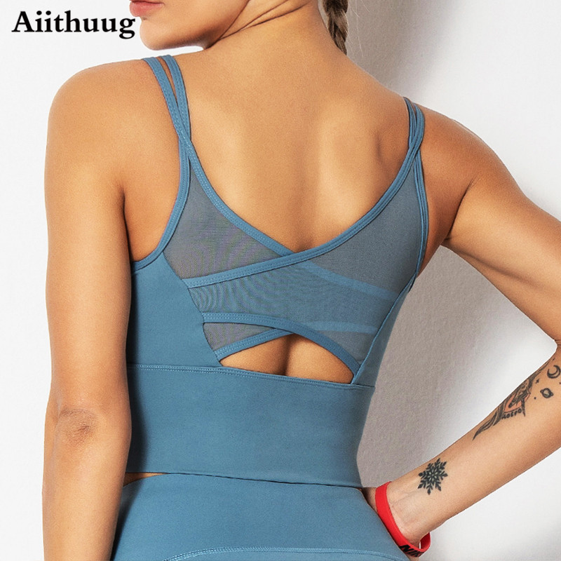 Aiithuug Yoga Bras Fitness Shi - Sports Bra Racerback review and price