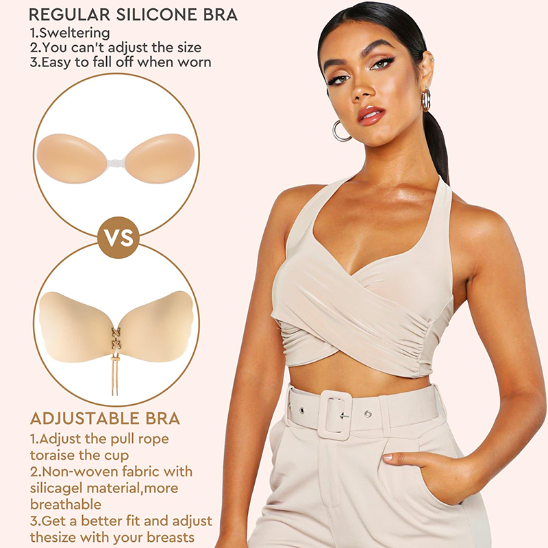 1/2 Pairs Women Summer Backles - Strapless Bra Adhesive review and price