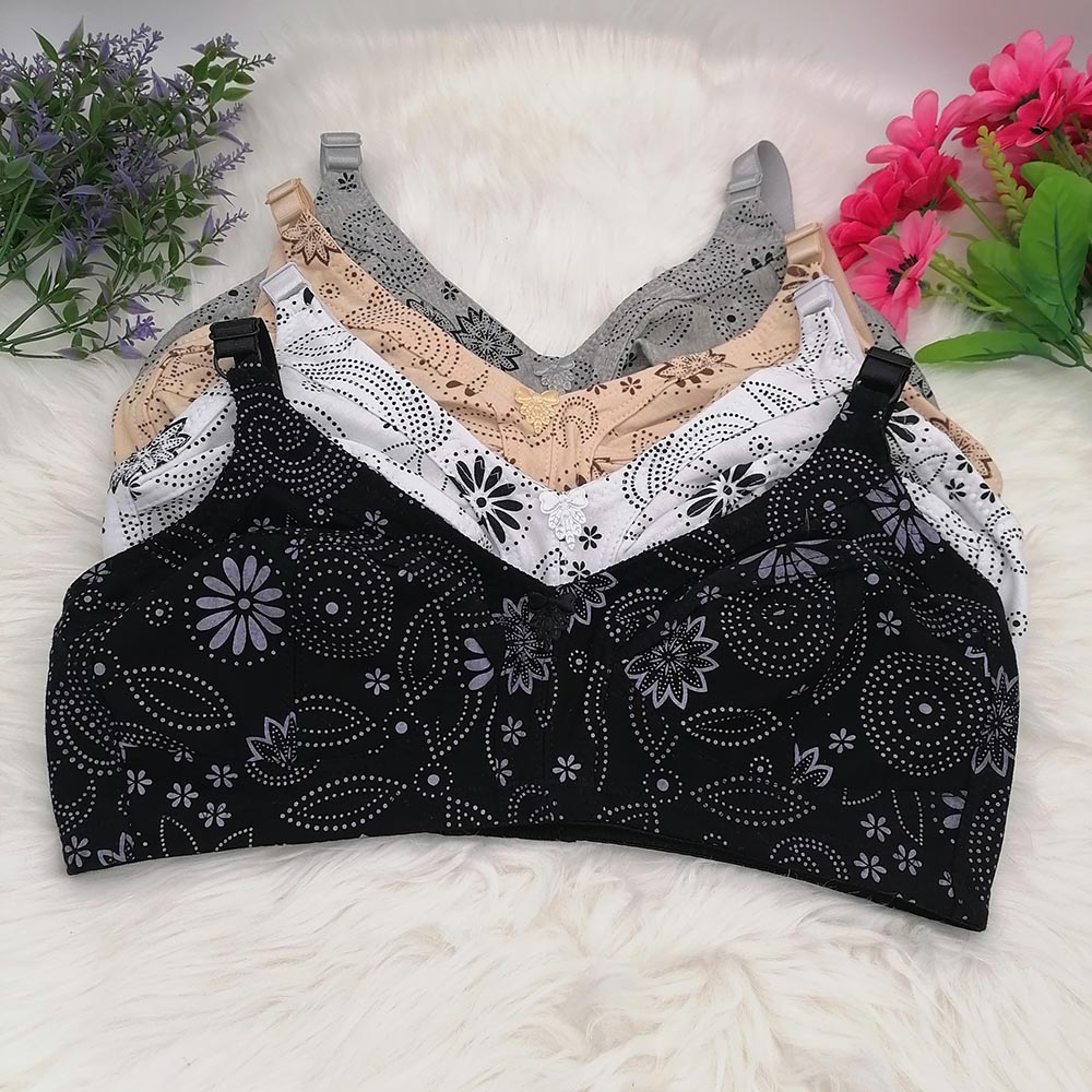 Women's Big Cup Wireless Bra C - Cotton Bra Everyday review and price