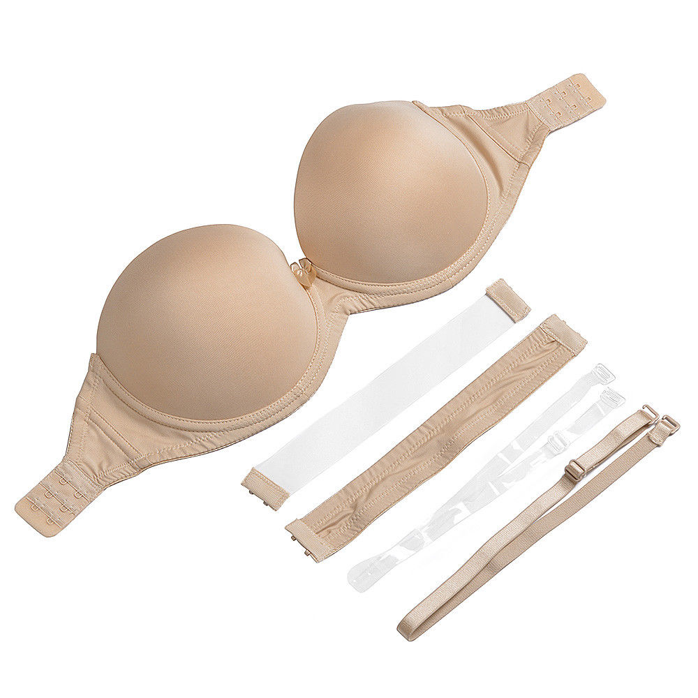 Nude Black White Invisible Cle - Convertible Bra Multiway review and price